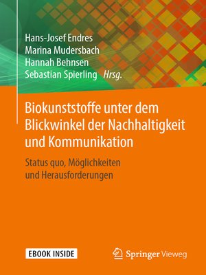 cover image of Biokunststoffe unter dem Blickwinkel der Nachhaltigkeit und Kommunikation